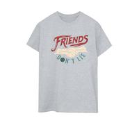 Netflix Stranger Things Friends Don't Lie Maglietta Ampia Mani Donna (BI44191)