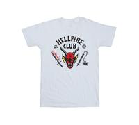 Netflix Stranger Things Hellfire Club Maglietta Uomo (BI45818)