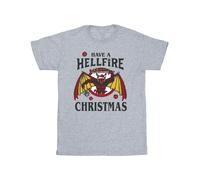 Netflix Stranger Things Hellfire Maglietta Natale Uomo (BI45867)