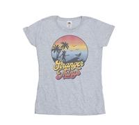 Netflix Stranger Things LA Maglietta Gradiente di Colore Donna (BI40069)