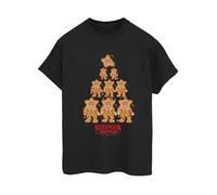 Netflix Stranger Things Maglietta Ampia Pan di Zenzero Donna (BI44273)