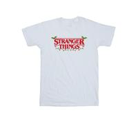 Netflix Stranger Things Maglietta Luci di Natale Uomo (BI45790)
