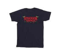 Netflix Stranger Things Maglietta Luci di Natale Uomo (BI45790)