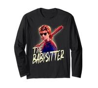 Netflix Stranger Things Steve The Babysitter Portrait Maglia a Manica
