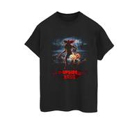 Netflix Stranger Things Upside Down Maglietta Ampia Zucca Donna (BI44260)