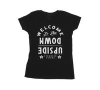 Netflix Stranger Things Welcome To The Upside Down Maglietta Donna (BI40334)