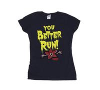 Netflix Stranger Things You Better Run Maglietta Donna (BI40373)