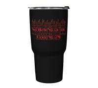 Netflix Tazza da viaggio in acciaio inox con logo Stranger Things Stranger Flame da 765 ml