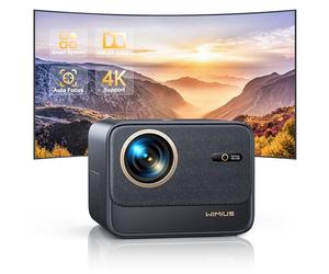 【Netflix Ufficiale/Dolby】Proiettore 4K, 850 Ansi Autofocus/6DKeystone Videoproiettore WiFi Bluetooth, WiMiUS Proiettore 1080P Full HD, Proiettori Sigillato & a Prova di Polvere da Esterno/PS5/HDMI/USB