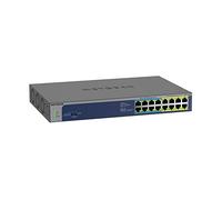 NETGEAR GS516UP Connessione Ethernet Gigabit (10/100/1000) non gestita, con supporto dell'alimentazione via Ethernet (PoE) Grigio - Nouvo