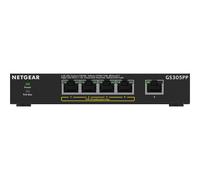 NETGEAR GS305PP Non gestito Gigabit Ethernet (10/100/1000) Supporto Power over Ethernet (PoE) Nero