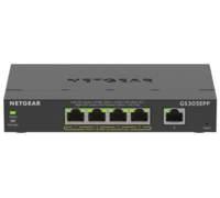 NETGEAR 5-Port Gigabit Ethernet High-Power PoE Plus Switch GS305EPP Gestito L2/L3 Gigabit Ethernet 10/100/1000 Supporto Power o NEW
