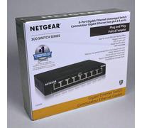 NETGEAR 8-Port Gigabit Ethernet Non Gestito Interruttore Sz 9 " L X 7.5 " H X 2