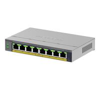 NETGEAR Switch GS108EP Gestito L2/L3 8 porte Gigabit (10/100/1000) PoE+ Grigio
