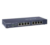 Netgear FS108PEU Switch PoE Unmanaged Fast Ethernet 10/100 8 Porte, con 4 PoE da 53 W, Desktop