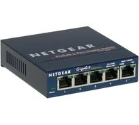 NetGear GS105 non Gestito Gigabit Ethernet (10/100/1000) BLU NEW