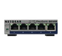 NETGEAR GS105E-200PES switch di rete Gestito L2/L3 Gigabit Ethernet 10/100/1000 Grigio