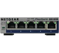 NETGEAR GS105E-200PES switch di rete Gestito L2/L3 Gigabit Ethernet 10/100/1000 Grigio