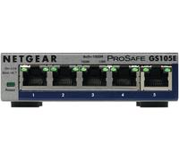 NETGEAR GS105E-200PES switch di rete Gestito L2/L3 Gigabit Ethernet 10/100/1000 Grigio