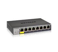 NETGEAR 8-Port Gigabit Ethernet Smart Switch (GS108T) - Managed, with 1 x PD por