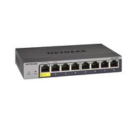 NETGEAR GS108Tv3 8 Port, Switch Ethernet, Gigabit Switch Smart Managed, Desktop,