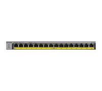 Switch di rete Netgear GS116PP Non gestito Gigabit Ethernet (10/100/1000) Nero Supporto Power over (PoE) [GS116PP-100EUS]