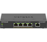 NETGEAR GS305EPP - Switch, 5-Port, Gigabit Ethernet, PoE+
