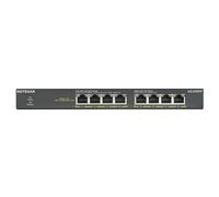 NETGEAR Switch PoE 8 Porte, Switch Ethernet Gigabit Non Gestito GS308PP | 8 x PoE+ Porte @ 83W, Desktop/Parete