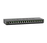 NETGEAR Switch Gigabit a 16 porte (GS316), Switch di rete, Switch Ethernet, Hub, Splitter, Desktop e Protezione ProSAFE a vita