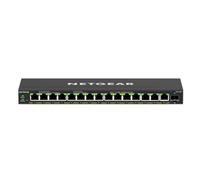NETGEAR GS316EP-100PES switch di rete Gestito Gigabit Ethernet (10/100/1000) Supporto Power over Ethernet (PoE) Nero