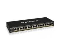 NETGEAR Switch Ethernet PoE 16 porte Unmanaged GS316PP, Switch PoE Gigabit con 16 PoE+ a 183 W, montaggio desktop o a parete