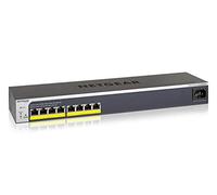 Netgear GS408EPP Switch Gigabit Smart Managed Plus a 8 Porte, con 8 PoE+ a 124 W, Sistema di Facile Montaggio Ovunque e su Rack