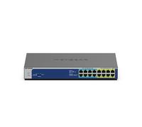 Netgear GS516UP Non gestito Gigabit Ethernet (10/100/1000) Grigio Supporto Power over (PoE) [GS516UP-100EUS]