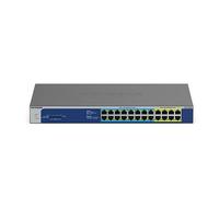 NETGEAR Switch PoE 24 porte Gigabit Ethernet Unmanaged (GS524UP) - con 8 PoE+ e 16 x PoE++ a 480 W, montaggio desktop/su rack e assistenza a vita ProSAFE