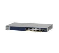 Netgear 28-port poe gigabit ethernet smart switch (gs728tp): manage...