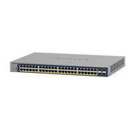 NETGEAR Switch Ethernet 28 Porte (GS728TP), Switch Poe Gigabit, Gestione Insight Cloud Opzionale, 24 Poe+ a 190 W, 4 Sfp Da 1G, Montaggio Desktop o su Rack
