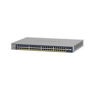 NETGEAR Switch Ethernet 28 Porte (GS728TP), Switch Poe Gigabit, Gestione Insight Cloud Opzionale, 24 Poe+ a 190 W, 4 Sfp Da 1G, Montaggio Desktop o su Rack