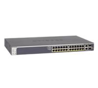 Netgear GS728TXP Smart Switch Gigabit a 24 porte, budget PoE+ da 190 W, 2x 10G 2x SFP