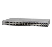 NETGEAR GS752TSB Switch Smart Managed Pro Gigabit Stackable a 52 Porte, con 6 SFP da 1G/2.5G, 6 Uplink, Montaggio Desktop/su Rack