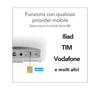 NETGEAR LBR20 router wireless Gigabit Ethernet Dual-band (2.4 GHz/5 GHz) 4G Bianco