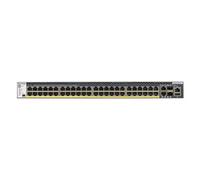 Switch di rete Netgear M4300-52G-PoE+ 1000W PSU Gestito L2/L3/L4 Gigabit Ethernet (10/100/1000) Nero 1U Supporto Power over (PoE) [GSM4352PB-100NES]