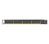 Switch di rete Netgear M4300-52G-PoE+ 1000W PSU Gestito L2/L3/L4 Gigabit Ethernet (10/100/1000) Nero 1U Supporto Power over (PoE) [GSM4352PB-100NES]