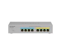 NETGEAR MS108TUP Non gestito L2 2.5G Ethernet 100/1000/2500 Supporto Power over Ethernet PoE Grigio (NETGEAR Smart MS108TUP - Switch - L3 Lite - intelligente - 4 x 100/1000/2.5G PoE 4 x 100/1000/2.5G