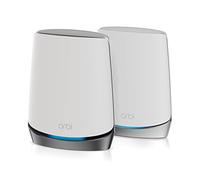 NETGEAR Orbi Router NBK752 5G, Sistema WiFi 6 Mesh, Router con 1 estensore satellitare, Copertura fino a 5.000 piedi quadrati, 40 dispositivi, AX4200, fino a 4,2 Gbps