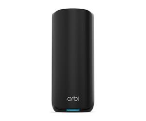 NETGEAR Orbi serie 870 WiFi 7 Mesh Sistema, Satellite di espansione | Compatibile con RBE872 / RBE873, Aggiunge fino a 200 m², Fino a 21 Gbit/s, 150 Dispositivi, Tri Band, Nero, RBE870B
