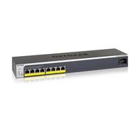 NETGEAR GS408EPP Gestito L2 Gigabit Ethernet (10/100/1000) Supporto Power over Ethernet (PoE) Nero, Grigio (GS408EPP-100EUS)