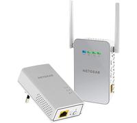 Netgear Plw1000-100Pes Adattatori Powerline Av1000, Wireless Ac Dual Band, 2 Por
