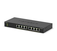 NETGEAR Switch Gigabit a 16 porte, (GS308LP) - Con 8 PoE+ a 60 W aggiornabile, montaggio su scrivania, o a parete