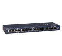 NETGEAR ProSafe 16 Port Gigabit Desktop Switch Non gestito Gigabit Ethernet [10/100/1000] (16 PORT 10/100/1000 MBPS - SWITCH)