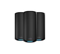 NETGEAR WiFi 7 Orbi WiFi Mesh quad-band serie 970 (RBE973SB) Black Edition - Router + 2 satelliti, funzioni di sicurezza, fino a 27 Gbps, copertura di 660 m2, 200 dispositivi, porta Internet da 10 Gig